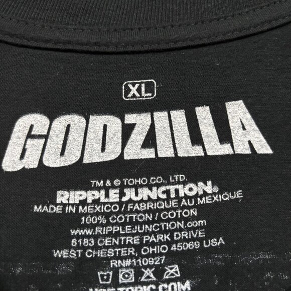 Godzilla Japanese Comic T-Shirt Size Extra Large - Picture 4 of 5